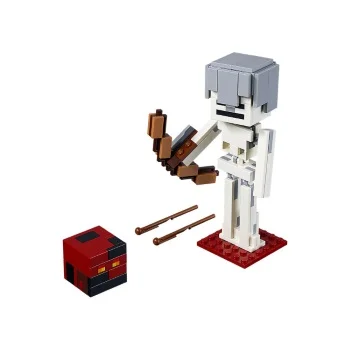 Lego set Minecraft skeleton bigfig with magma cube LE21150 Lego set Minecraft skeleton bigfig with magma cube LE21150